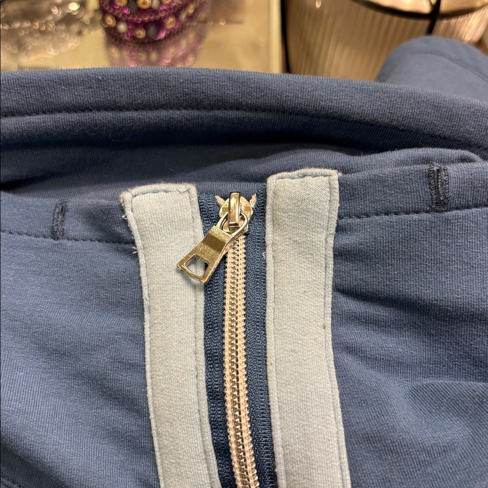 Ruby Rd Blue Zip-Up Jacket - Picture 3 of 4